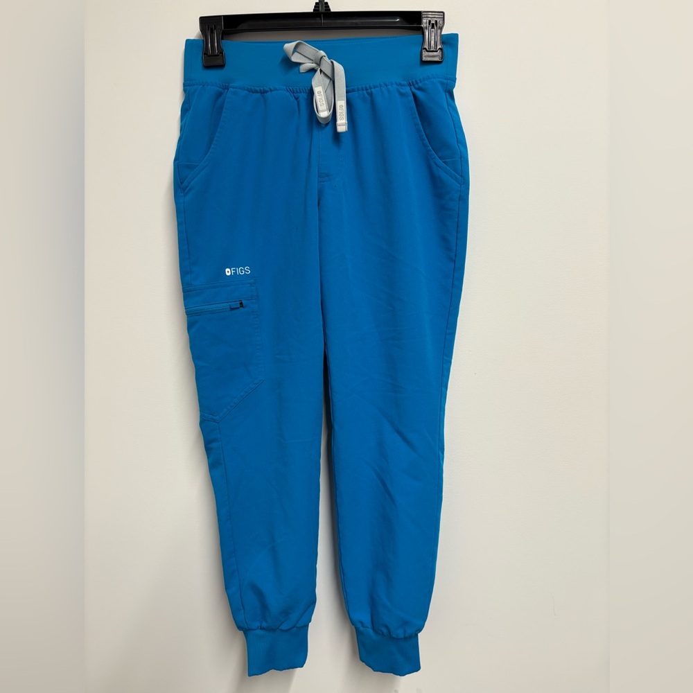 Figs Technical‎ Collection Blue Scrub Joggers Woman's Size XSP